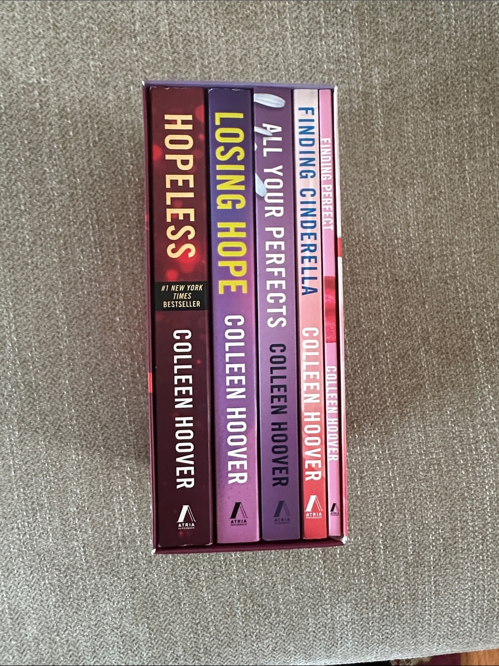 Boxed Book Set - Pink & Purple Paperback Collection